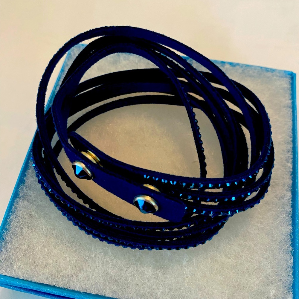 Swarovski wrap crystal bracelet